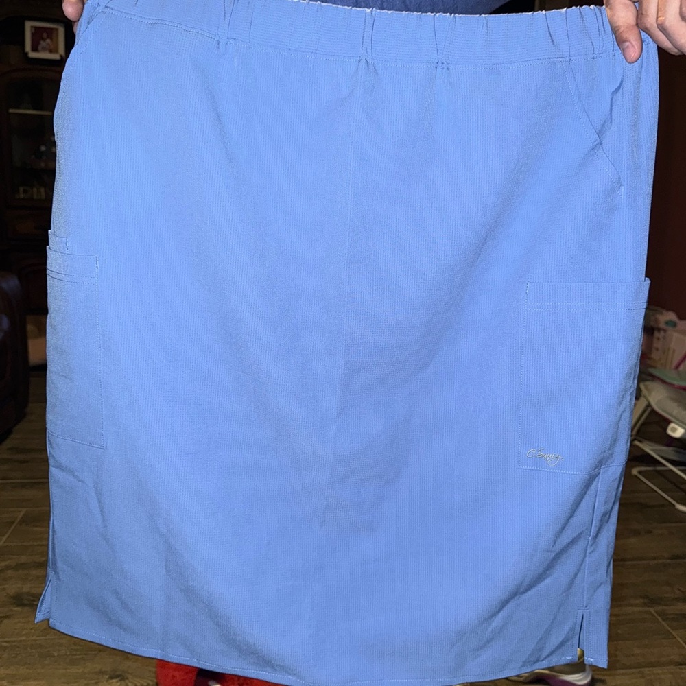 Ceil Blue C Saucy scrub skirt